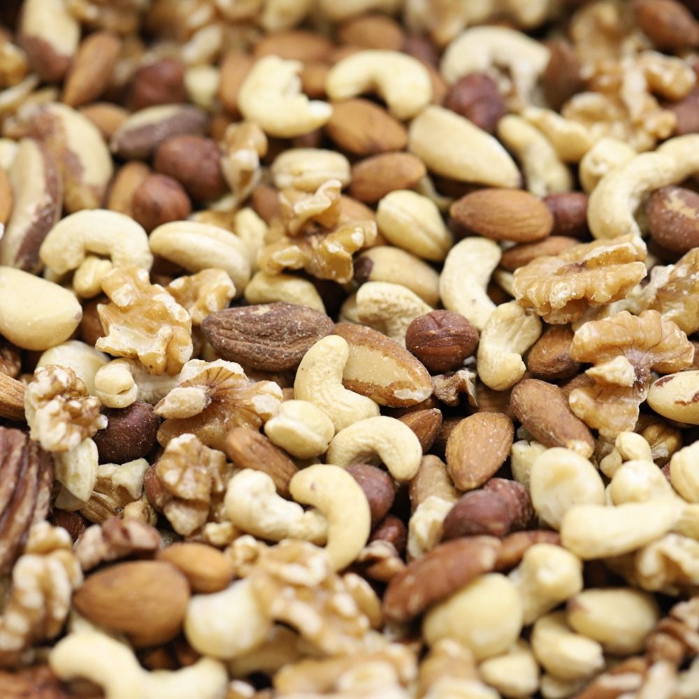 organic raw nut mix