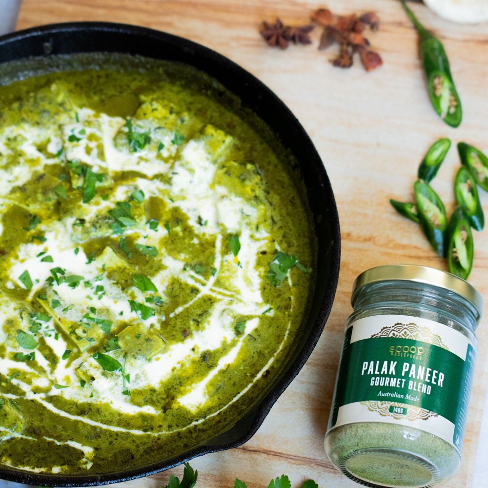 Gourmet Palak Paneer Curry