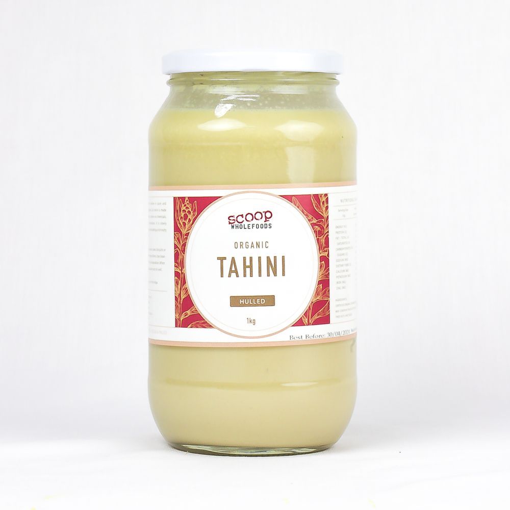 organic hulled tahini