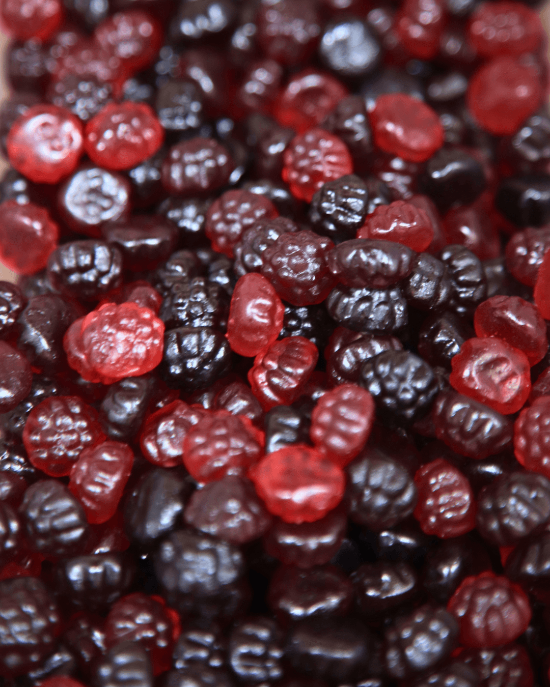 organic berry jellies