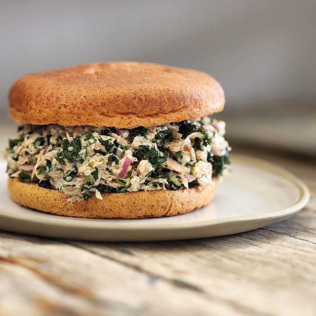 Tuna, Kale & Hemp Sandwich