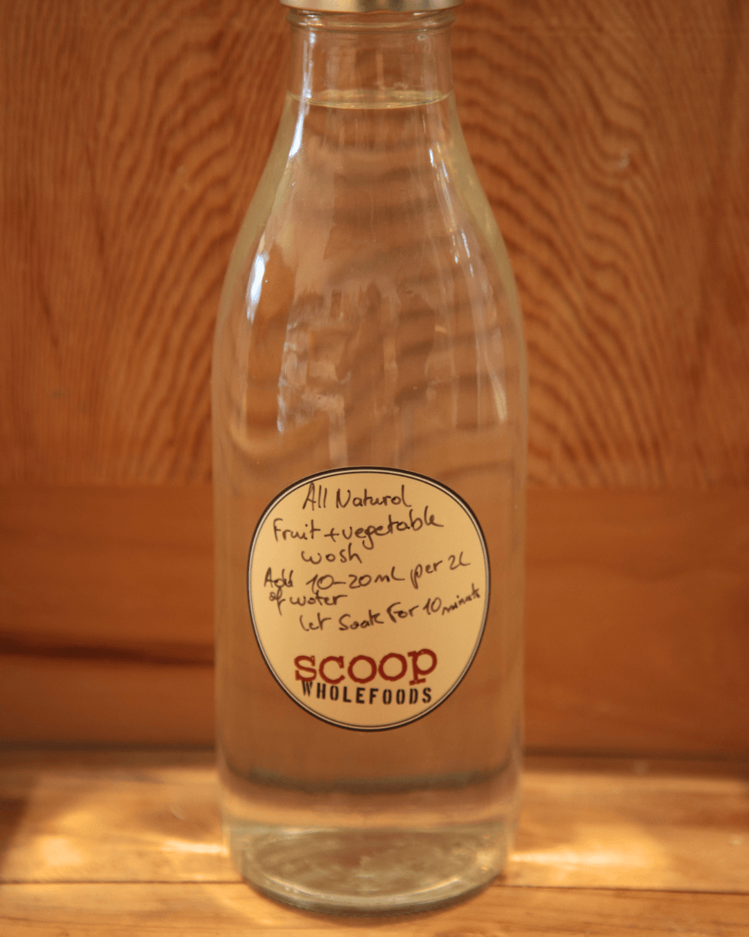 all natural fruit & vegetable wash