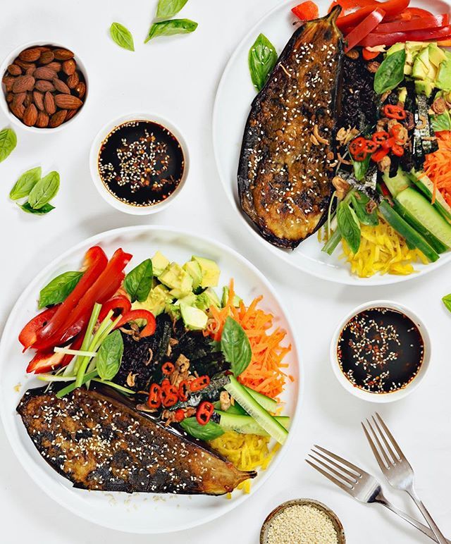 Miso Glazed Eggplant