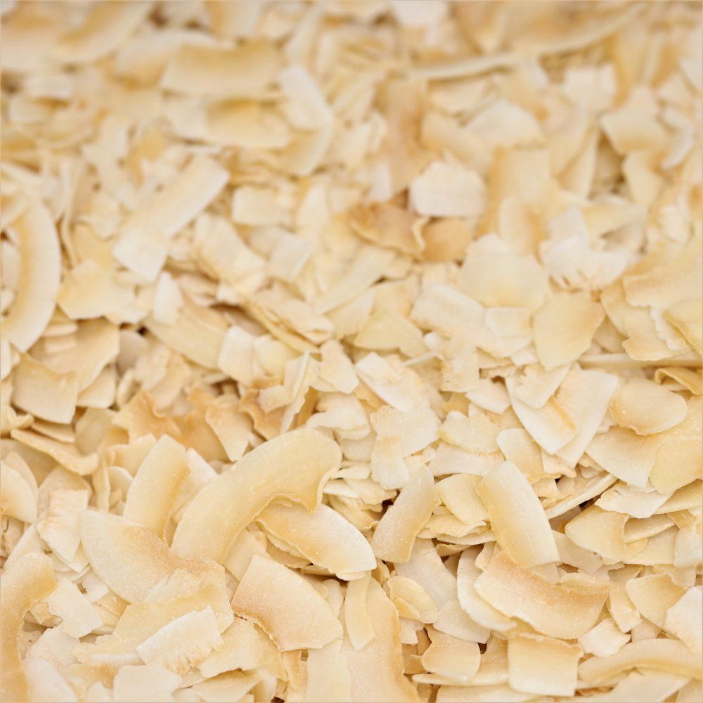 organic toasted coconut flakes