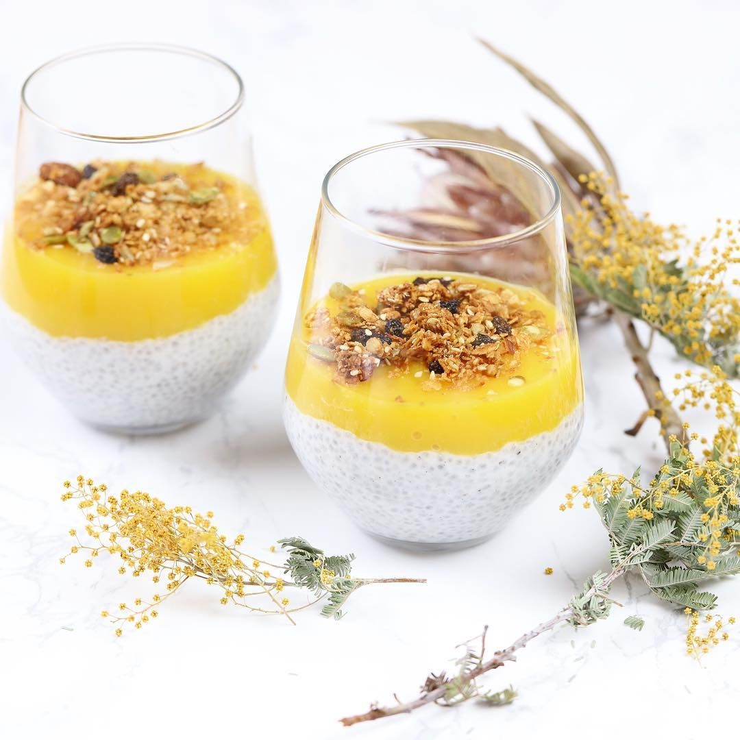 Mango Chia Pudding
