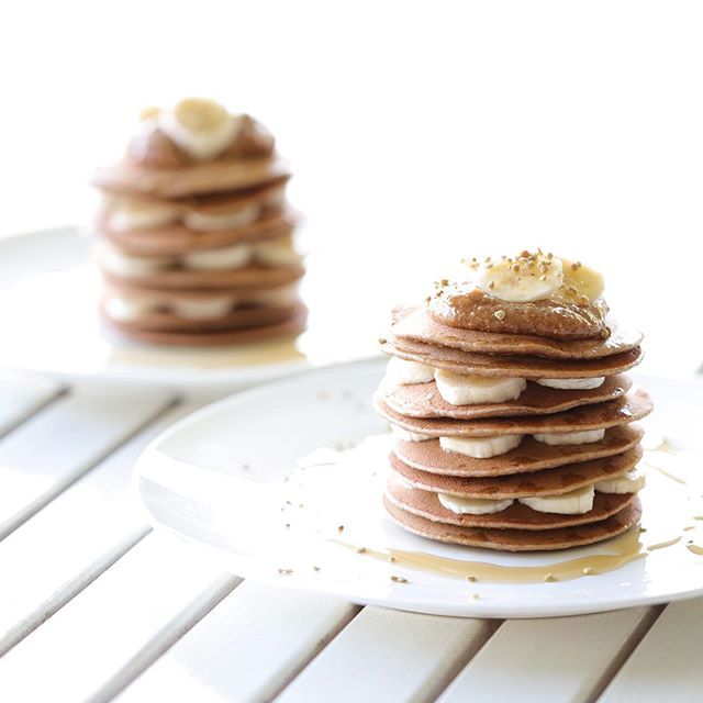 Vanilla and Cinnamon Protein Pancakes