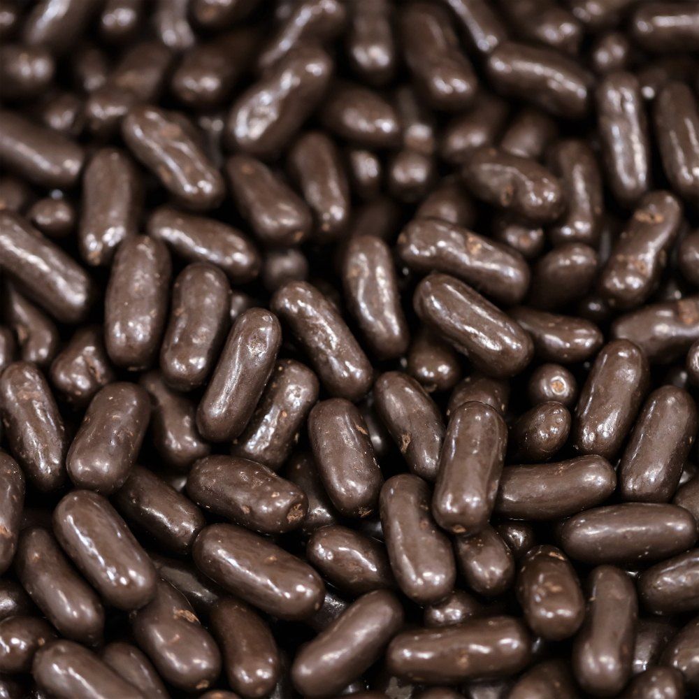 licorice dark chocolate