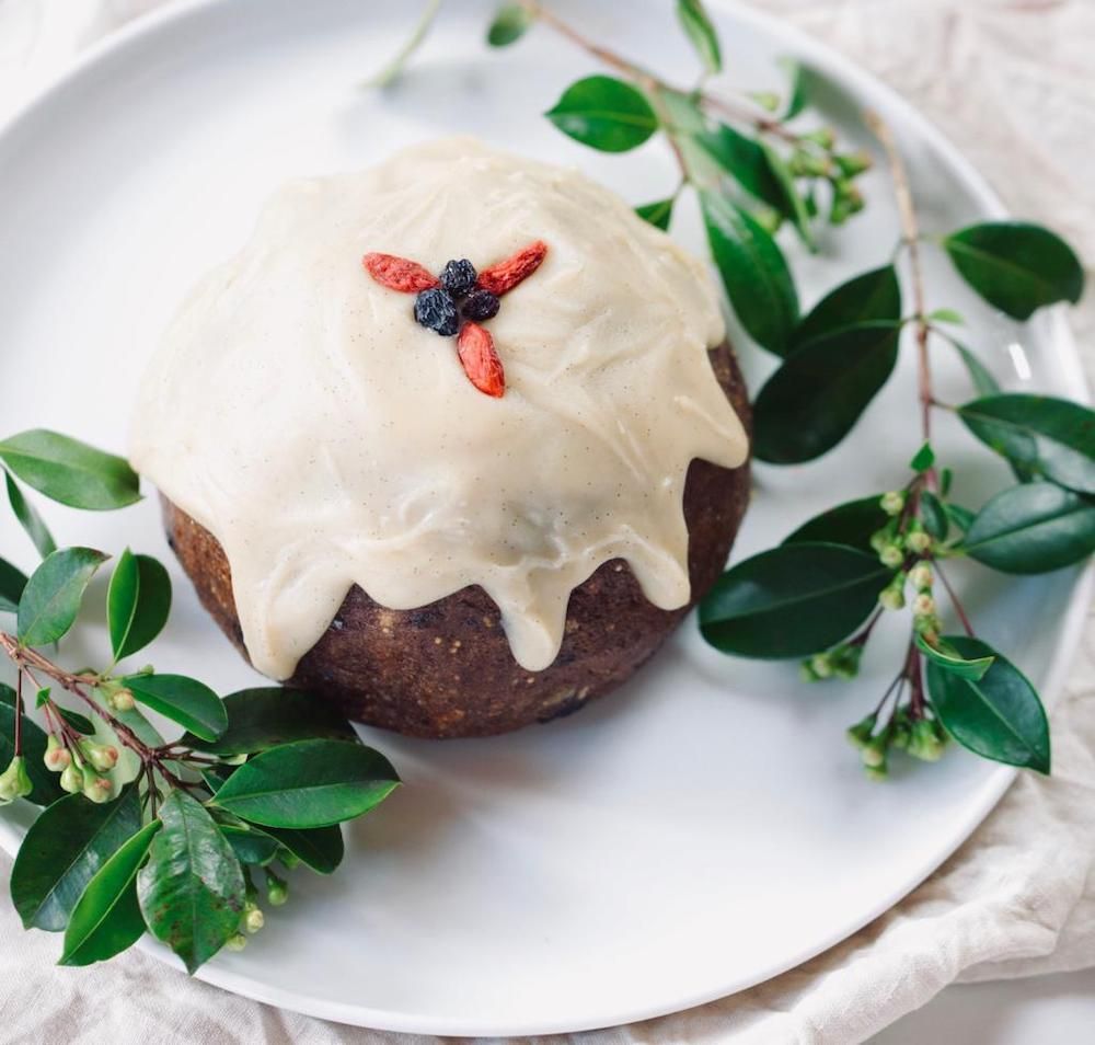 Raw Christmas Pudding
