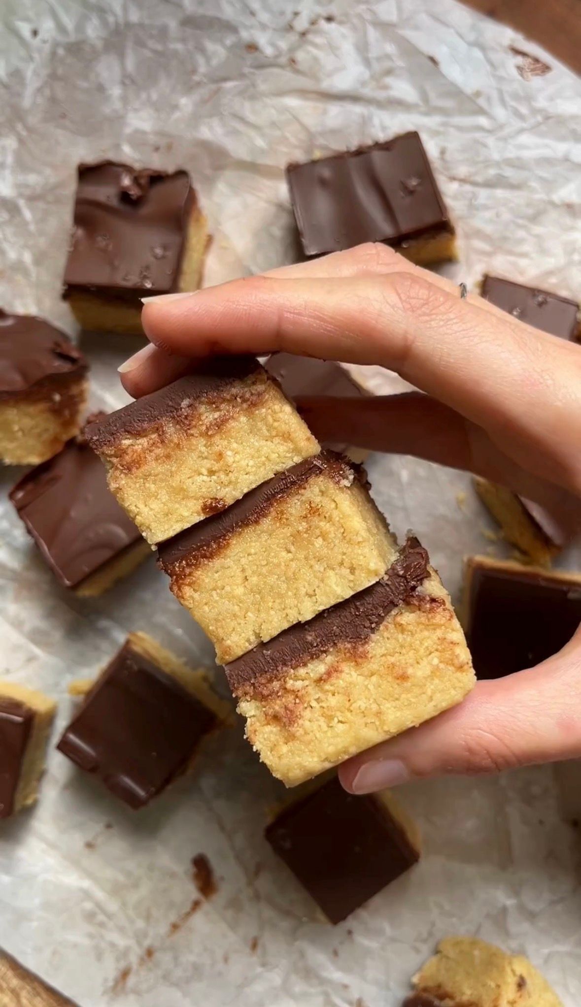 4 Ingredient Peanut Butter Bars