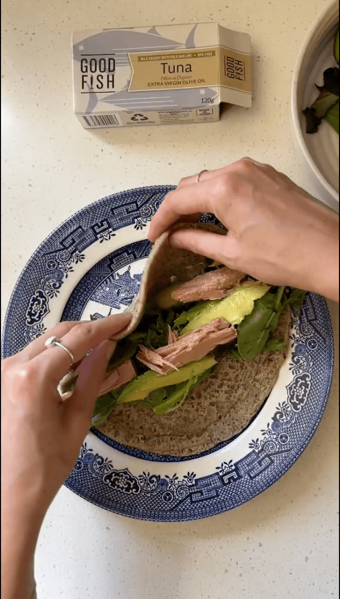 2 Ingredient Gluten Free Wrap
