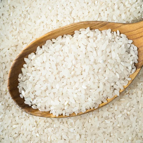 organic medium grain white rice