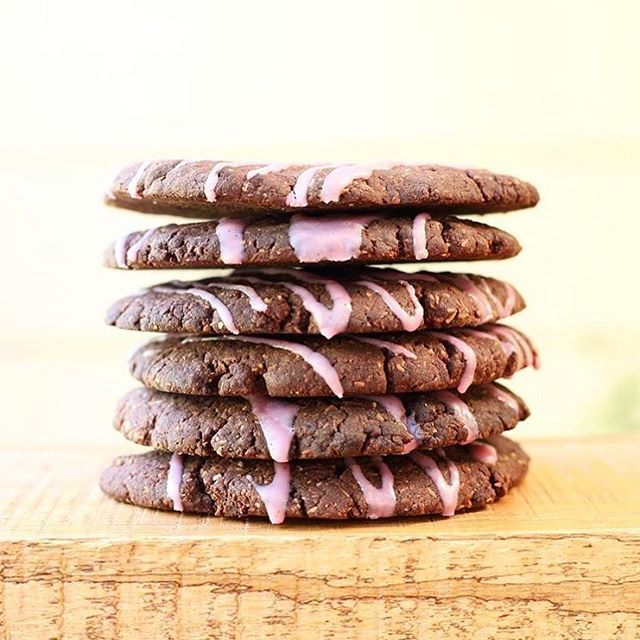 Giant Vegan Chocolate Biscuits
