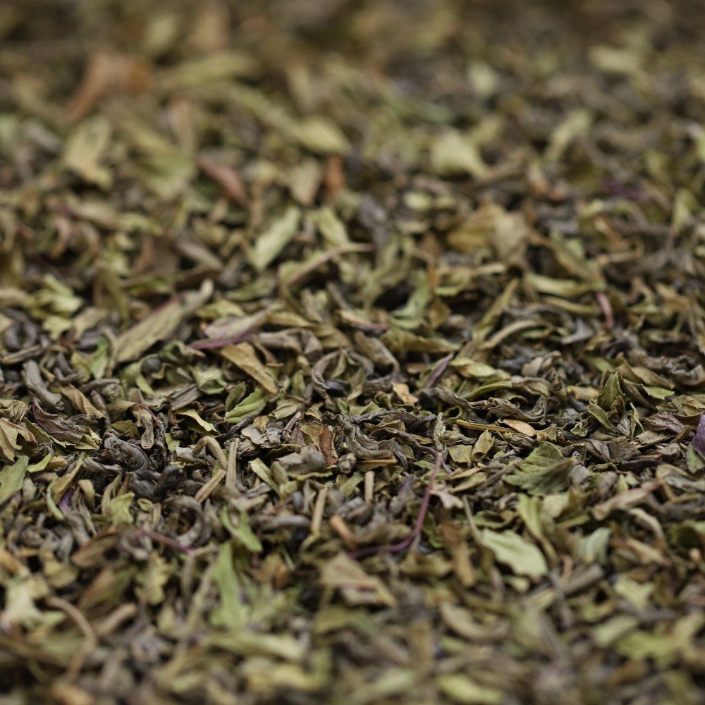 organic peppermint green tea