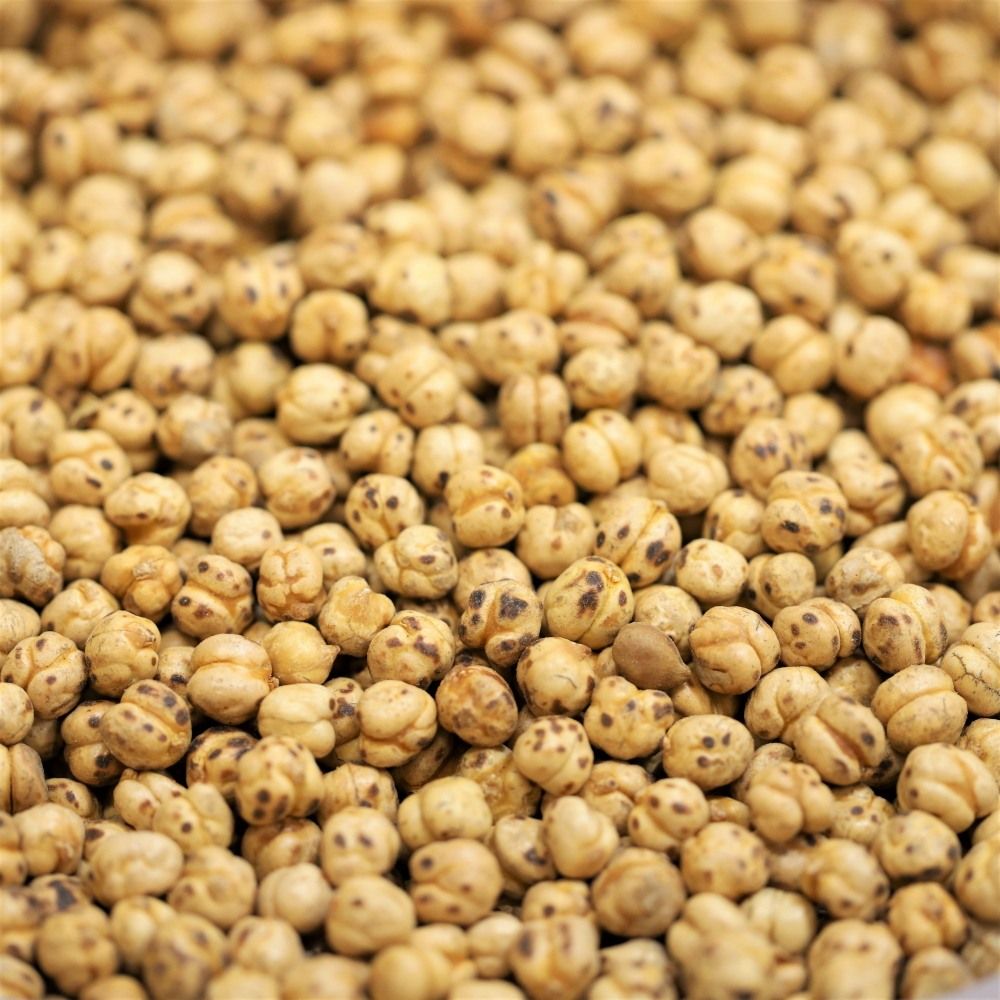 double roasted chickpeas