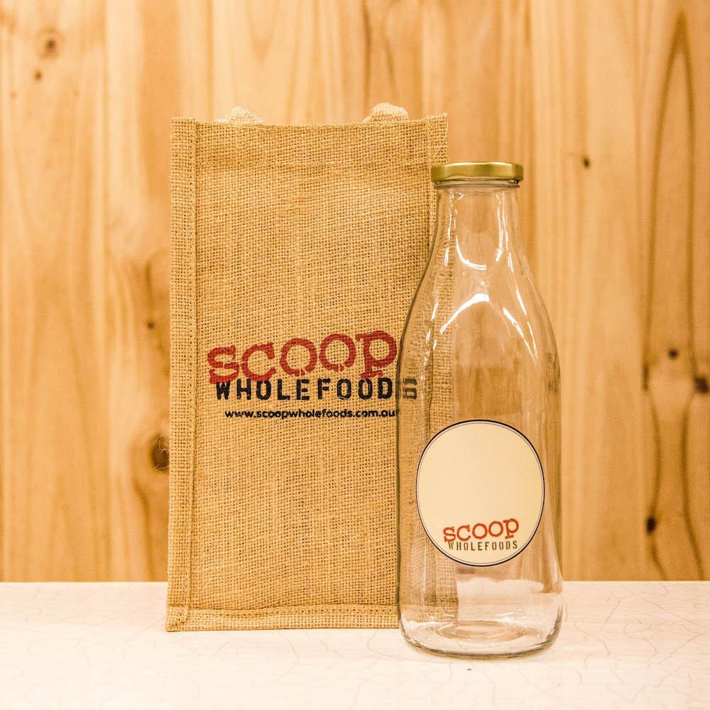 hessian bottle bag