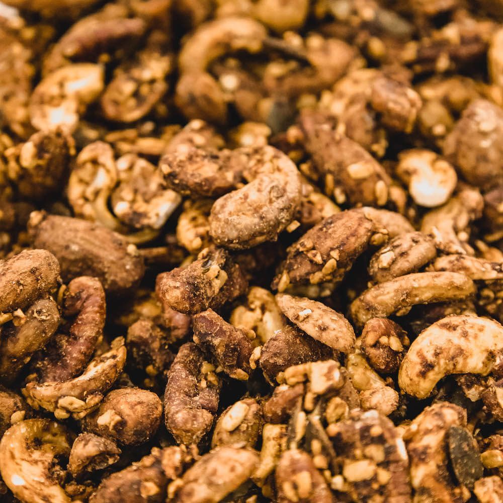 organic activated chipotle nut mix