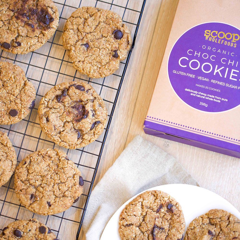 scoop's choc chip cookie mix