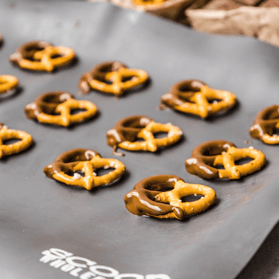 Chocolate Coated Pretzels