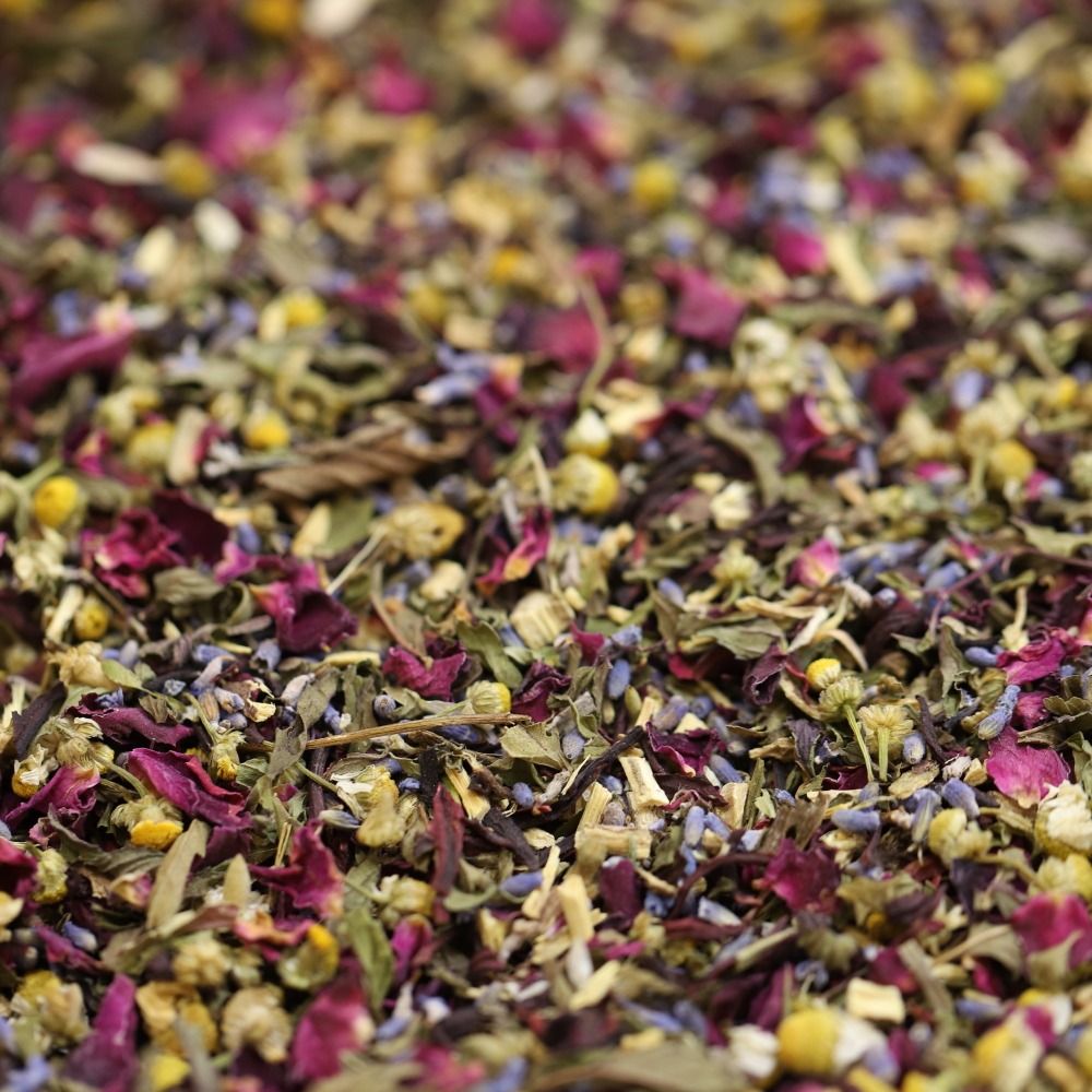 organic calming tea blend