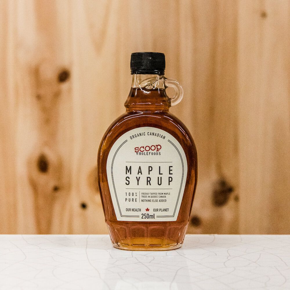 organic maple syrup