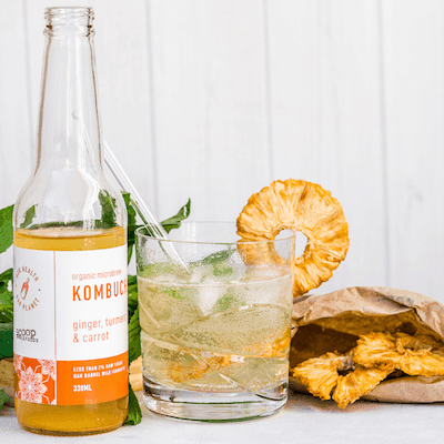 Pineapple Kombucha Spritz