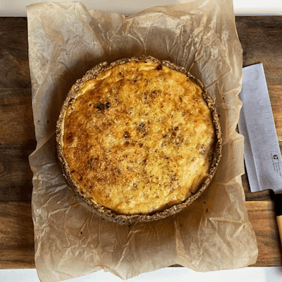 Seedy Crust Quiche