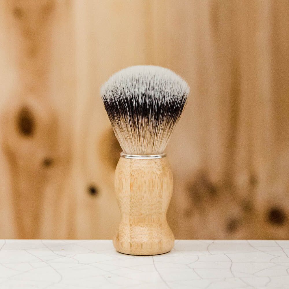 shaving brush bamboo
