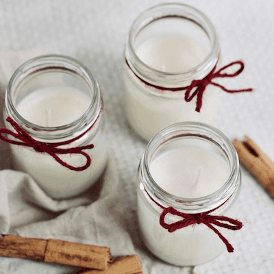 Homemade Soy Wax Candles