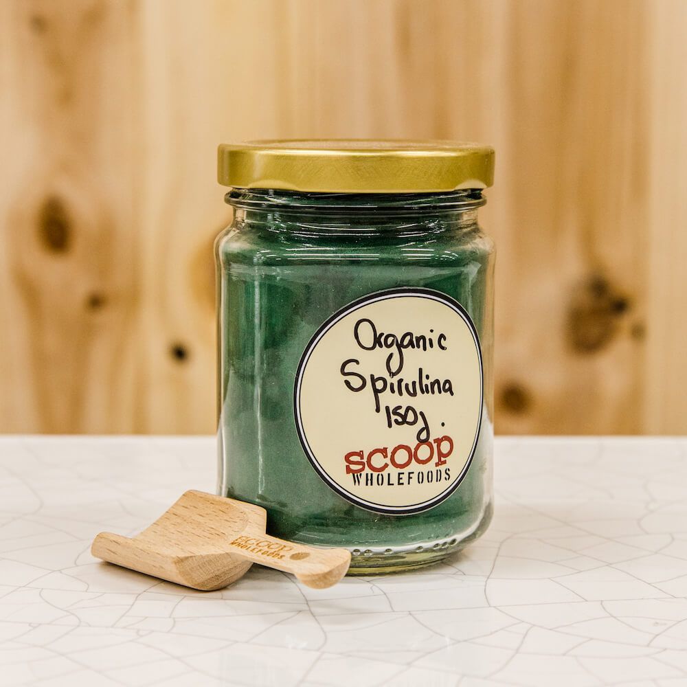 organic spirulina powder