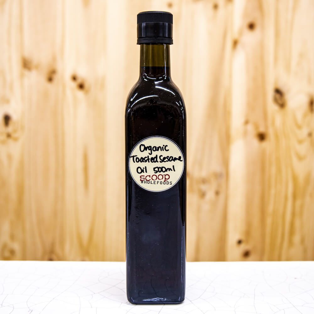 organic toasted sesame oil
