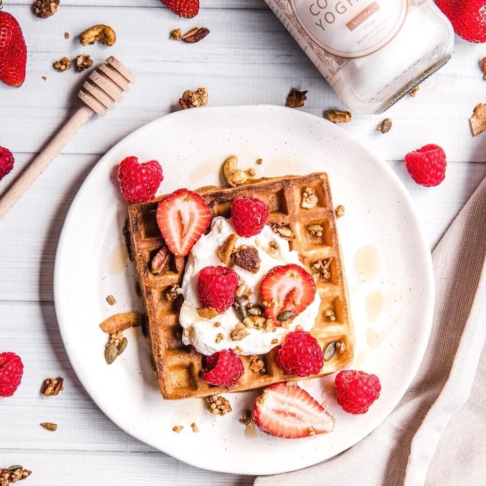 Pumpkin Cinnamon Waffles